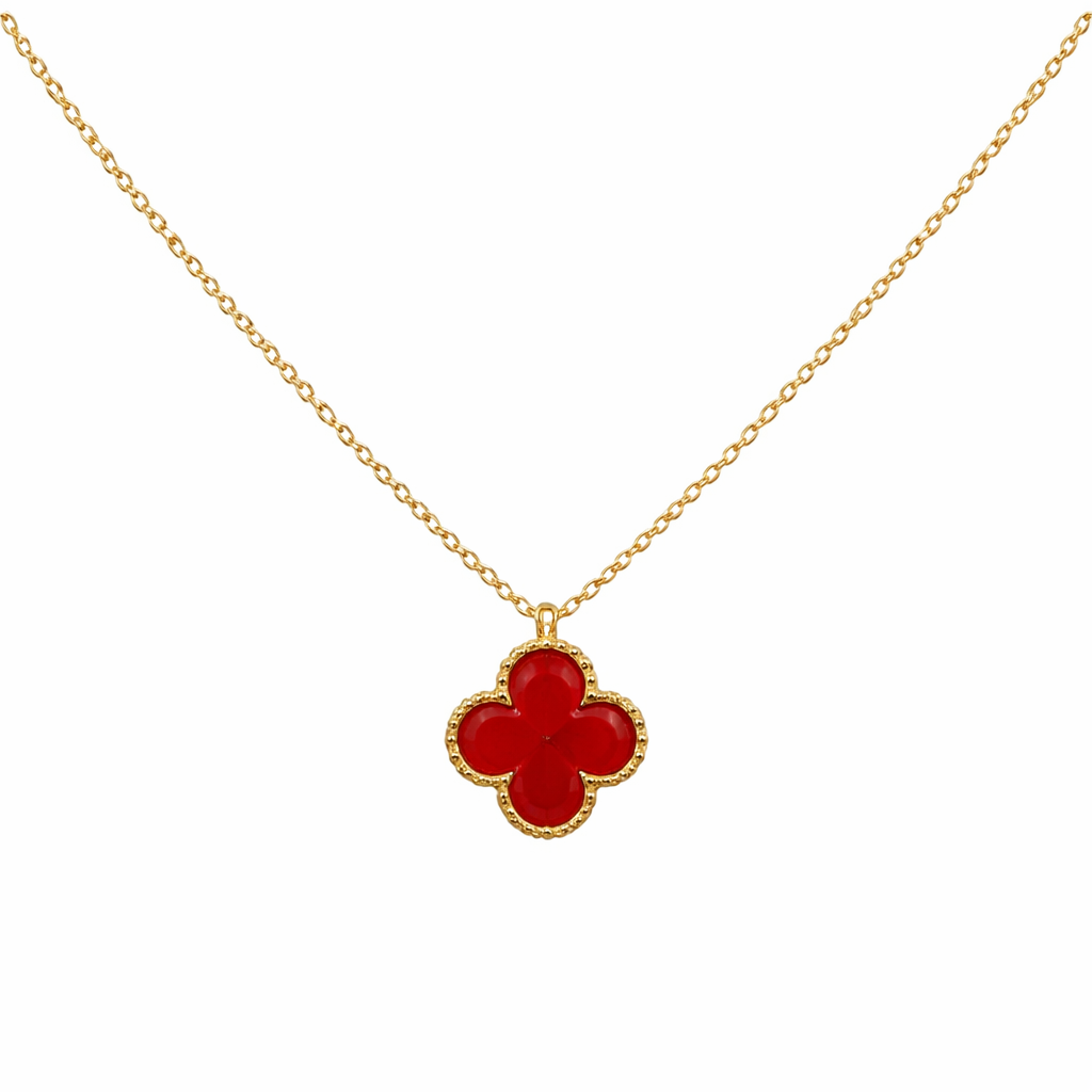 Waterproof Clover Necklace 💧✨