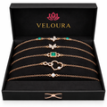 VELOURA Signature Bracelet Collection 💎 5 SET