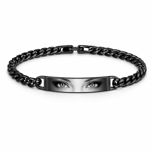 Custom Eyes Bracelet 👁️ + Free Initial Ring 🎁